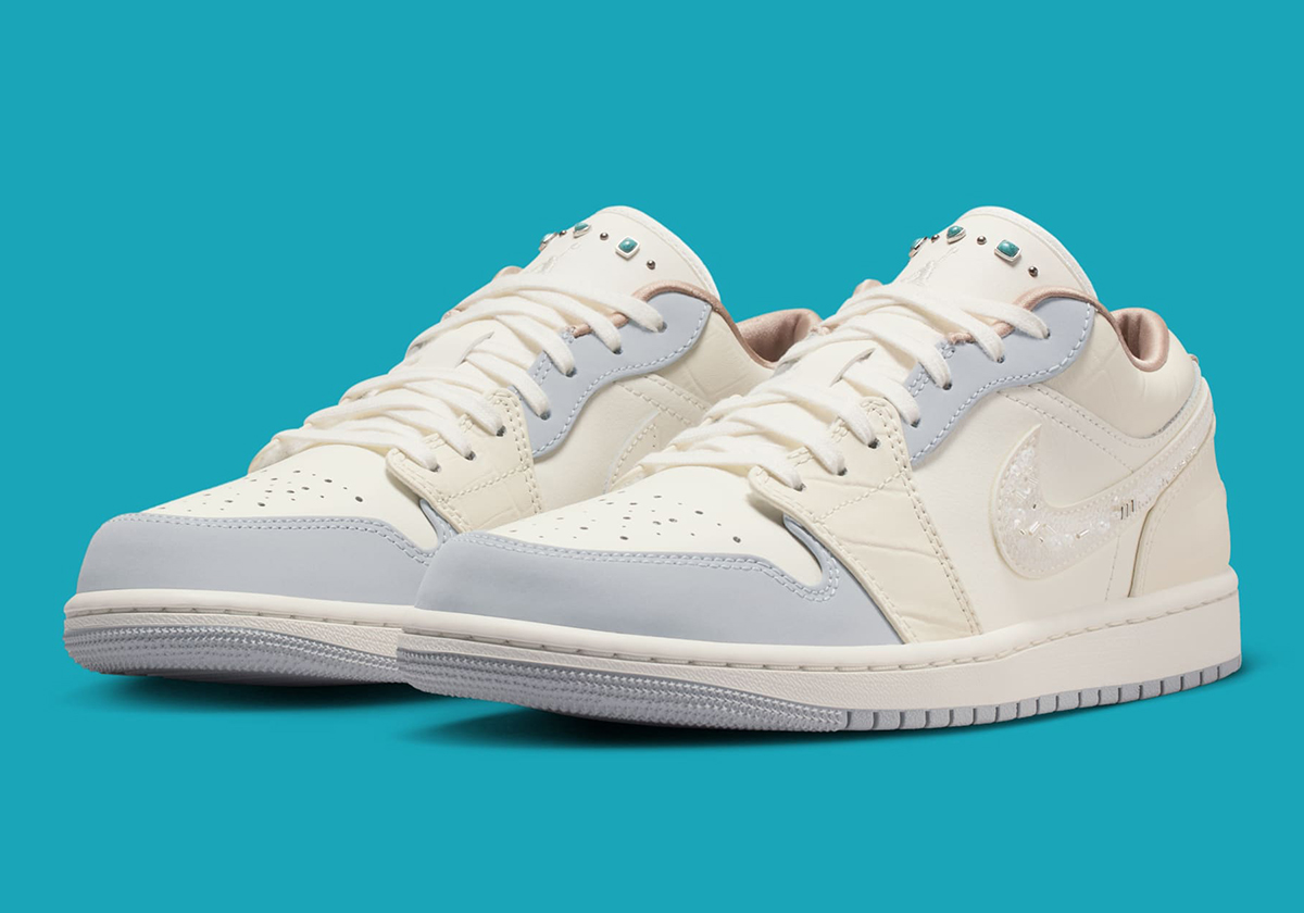 Air Jordan 1 Low Turquoise Stone Ih7323 100 1