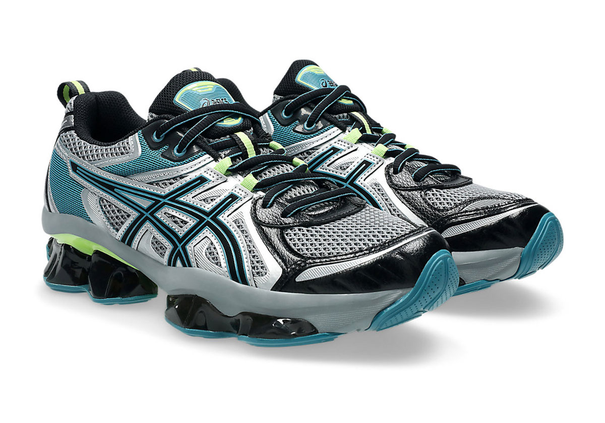 Asics Gel Quantum Kinetic Gravel Black Teal 1203a270 025 6