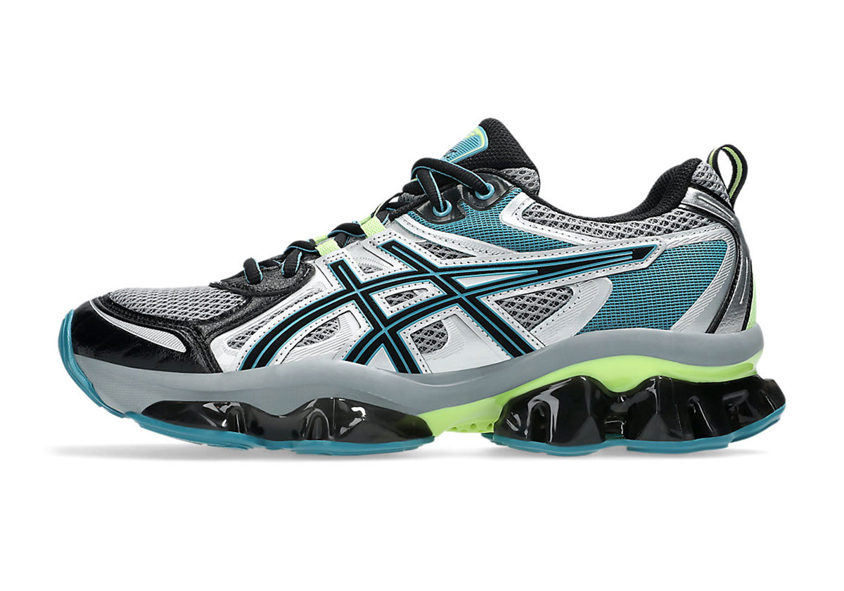 Asics Gel Quantum Kinetic Gravel Black Teal 1203a270 025 7