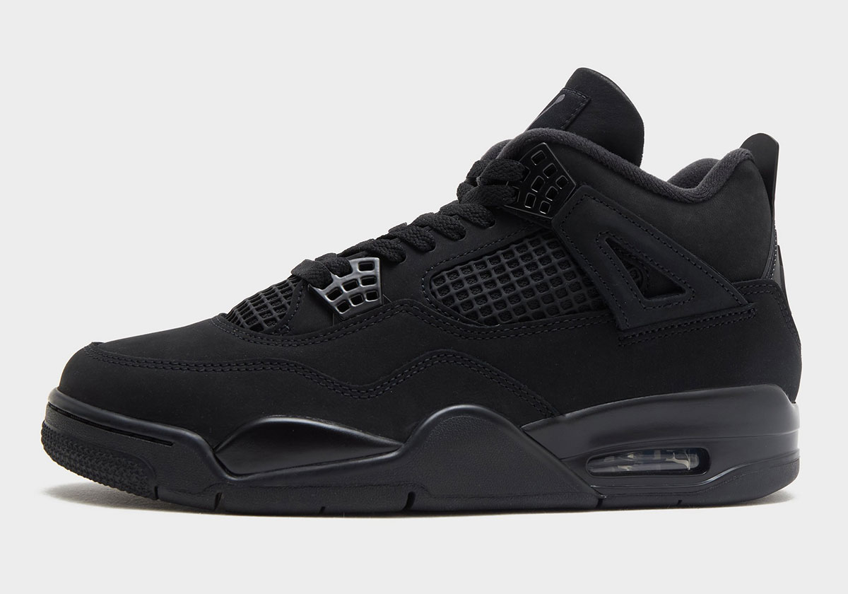 Black Cat Jordan 4s 2025 1