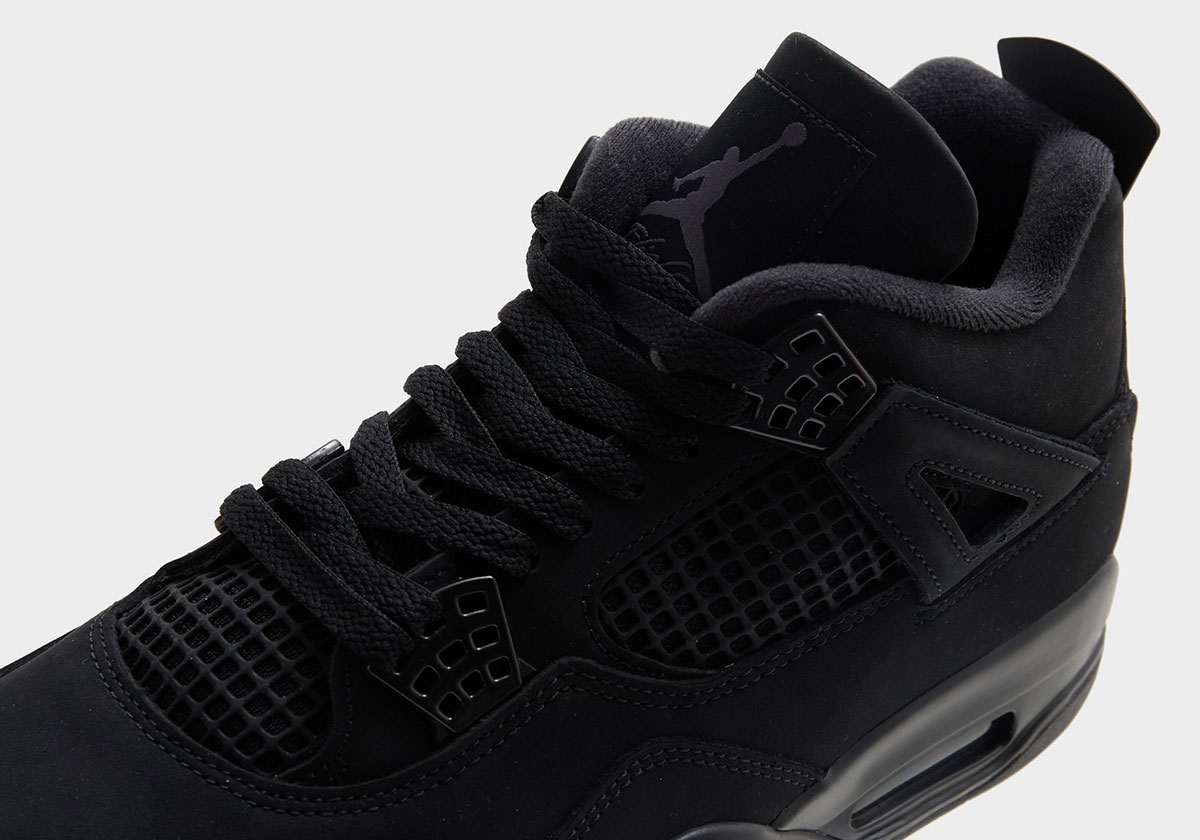 Black Cat Jordan 4s 2025 4