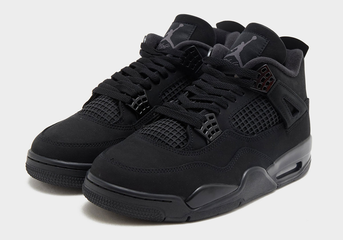 Black Cat Jordan 4s 2025 5