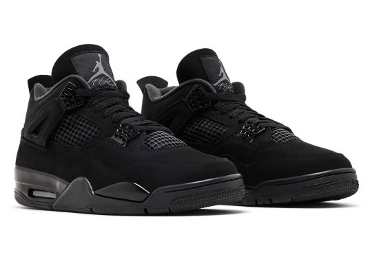 The Air Jordan 4 "Black Cat" Releases On Black Friday 2025