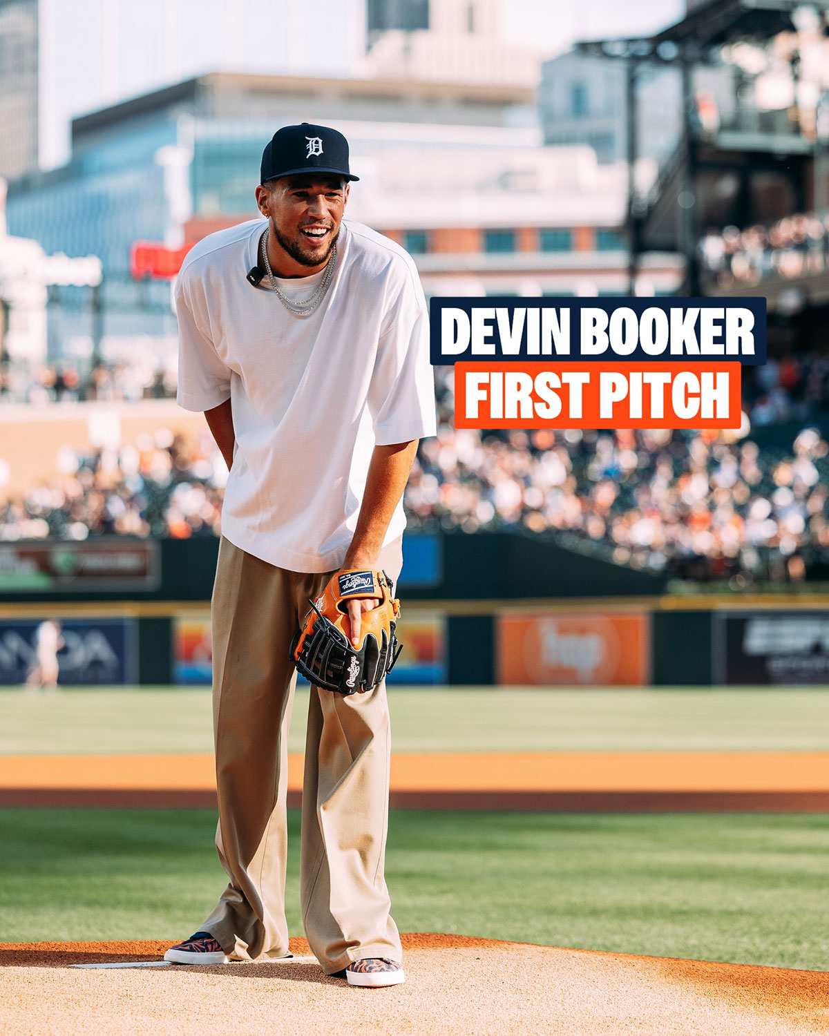 Devin Booker Nike Blazer Low Detroit Tigers 3
