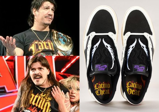 Dominik Mysterio Honors His “Real” Father With Travis Scott x Air Jordan 1 Low Customs