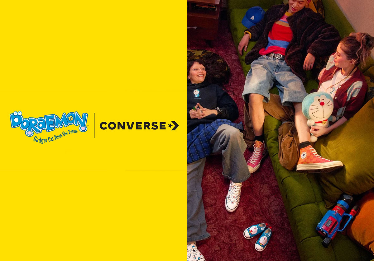 Converse Collides With The The World Of Doraemon Once Again