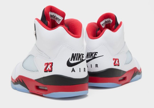 More Retailer Images Of The Air Jordan 5 “Fire Red”