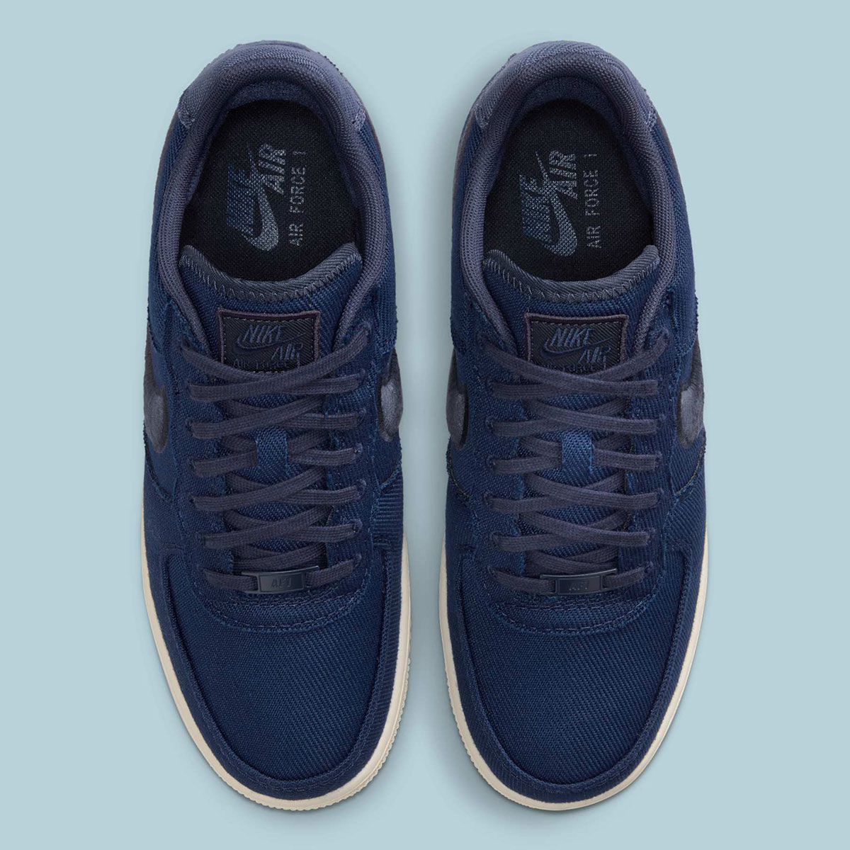 Nike Air Force 1 Low Navy Canvas Hv1204 400 8