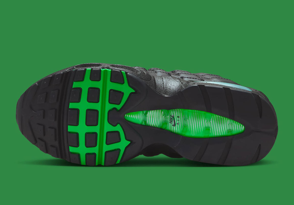 Nike Air Max 95 Og Gs Black Green Shock Pearl Grey Ii4130 009 1