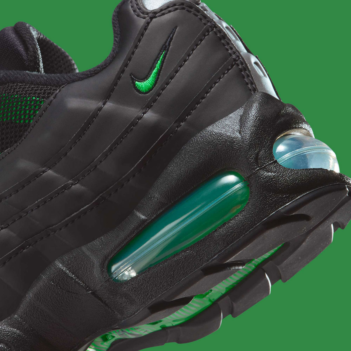 Nike Air Max 95 Og Gs Black Green Shock Pearl Grey Ii4130 009 4