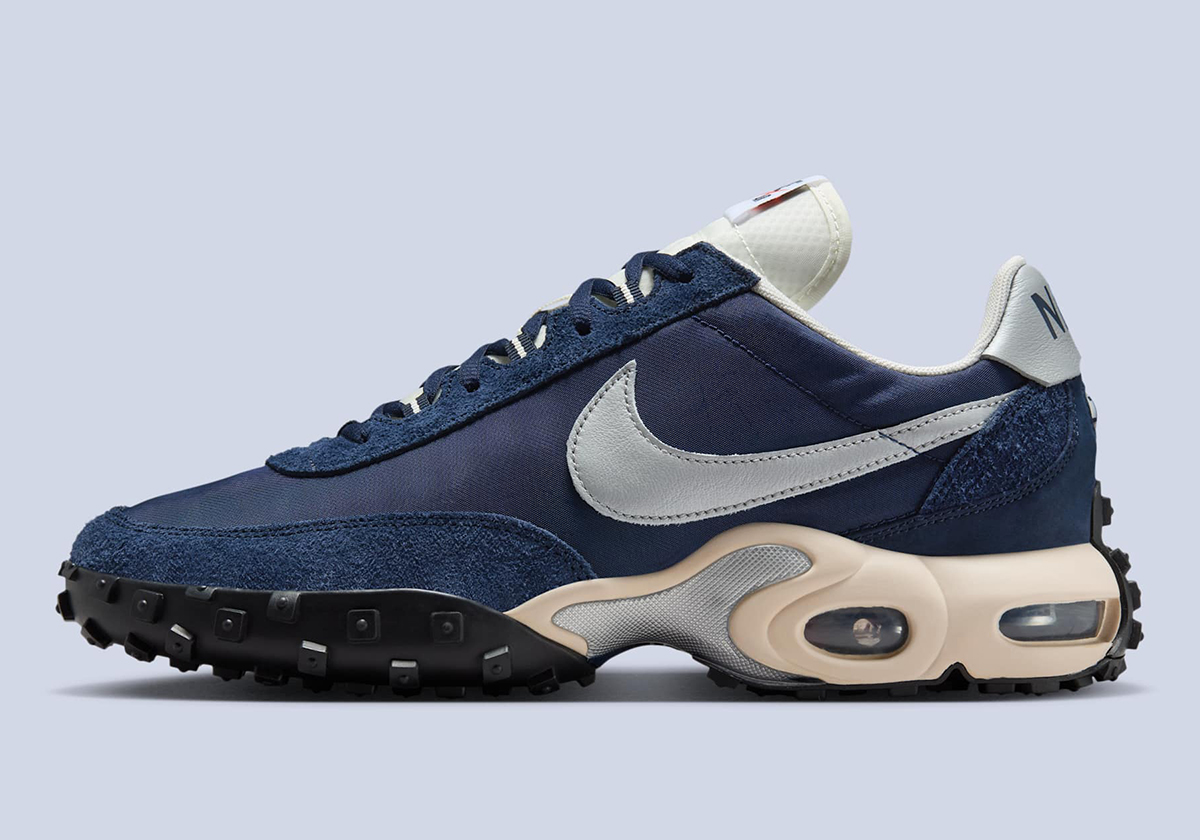 Nike Air Max Waffle Navy Silver Black Ib3656 400 Release Date 5