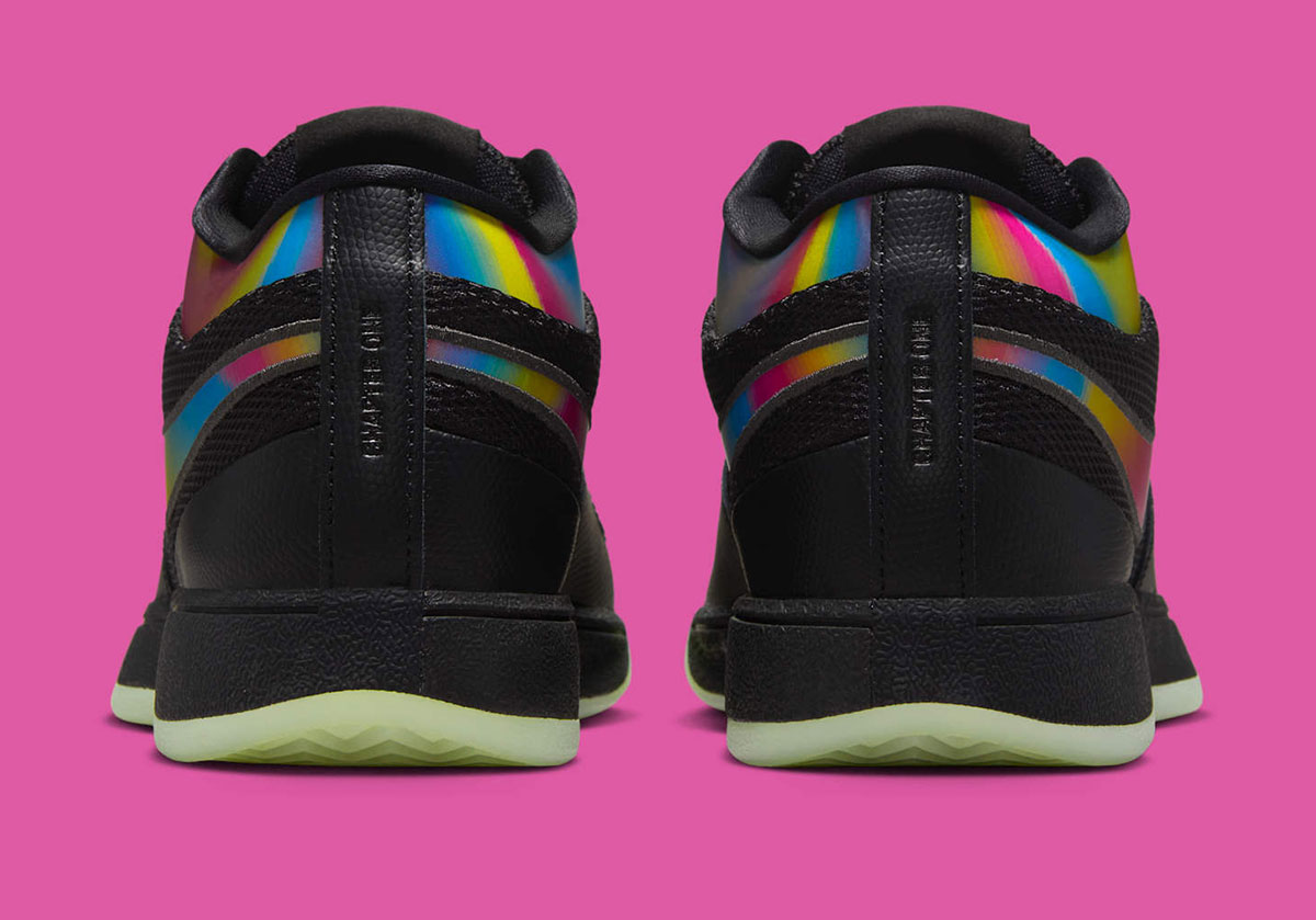 Nike Book 1 Black Multi Color Iridescent Im7442 001 1