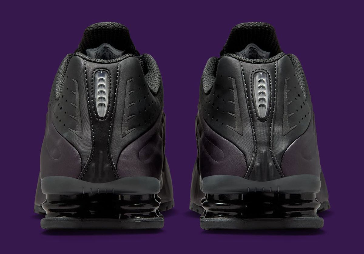 Nike Shox R4 Cave Purple Off Noir Black Metallic Silver Hq1988 500 5