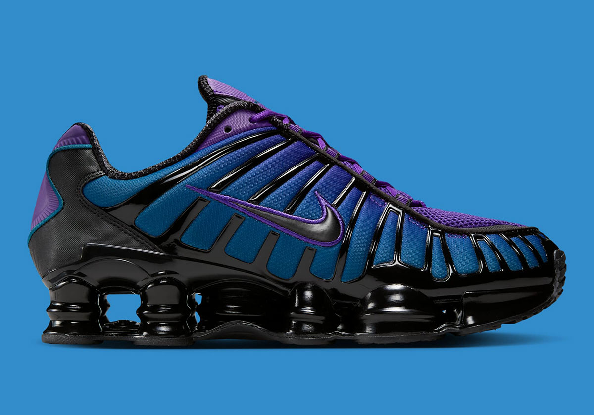 Nike Shox Tl Voltage Purple Blue Force Black Av3595 500 7