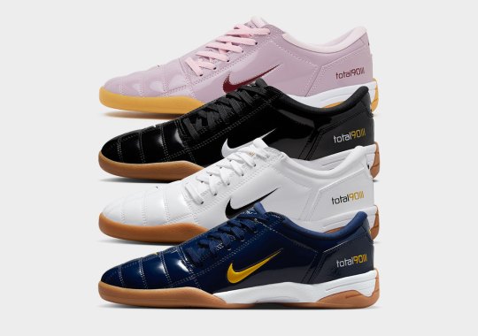 AVAILABLE NOW: Nike Total 90 III "White Patent"