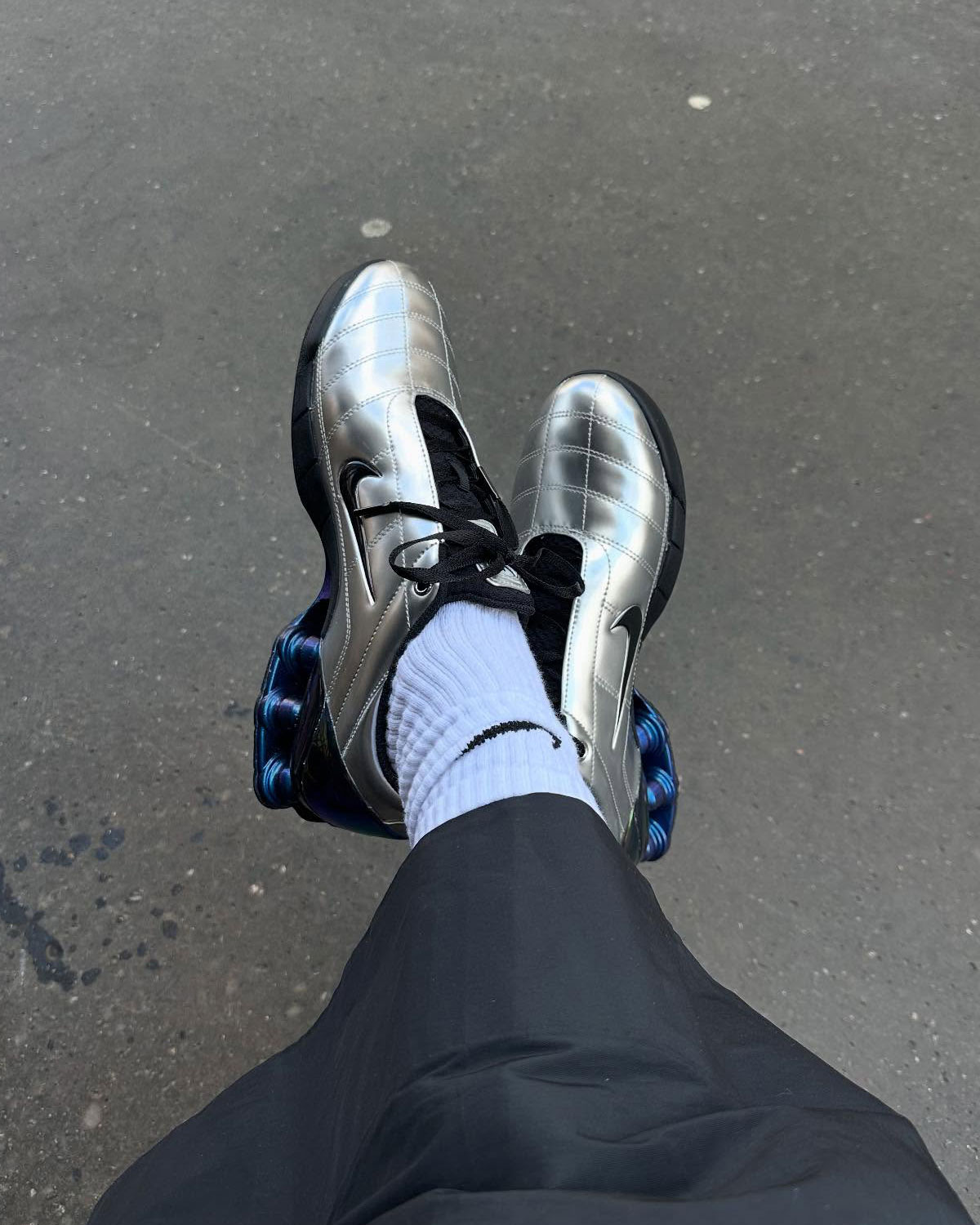 Nike Total 90 Secutor Shox Magia Metallic Silver Black Hq5407 001 2