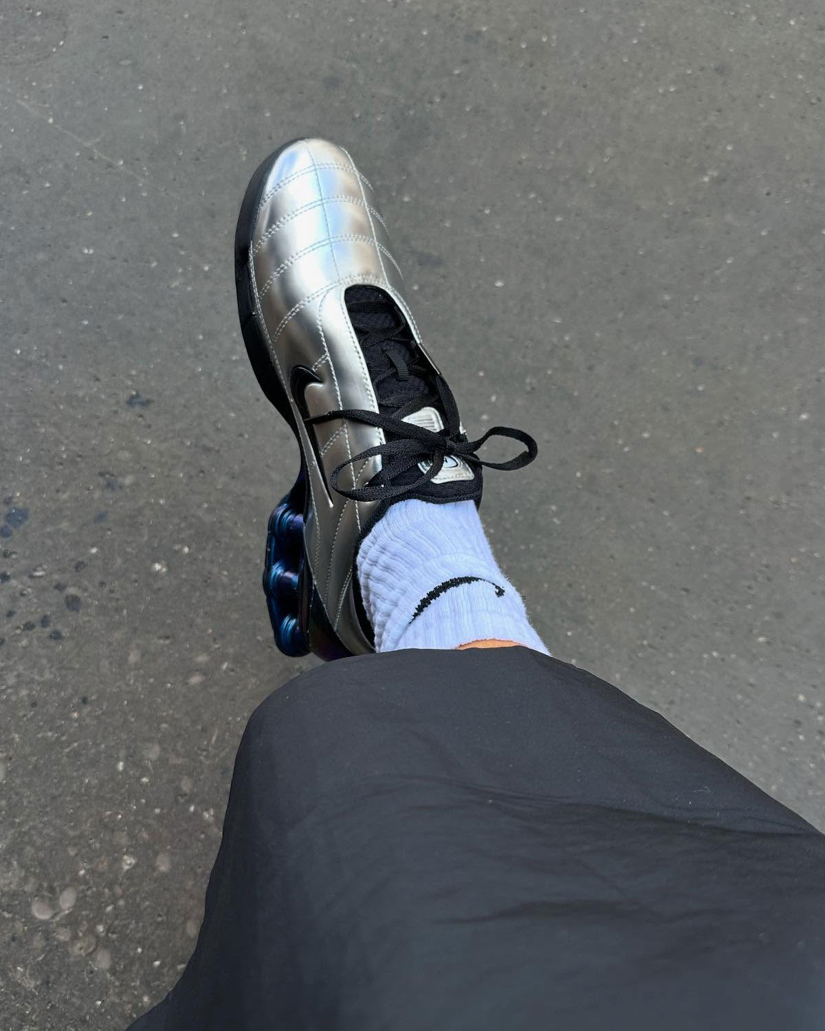 Nike Total 90 Secutor Shox Magia Metallic Silver Black Hq5407 001 3