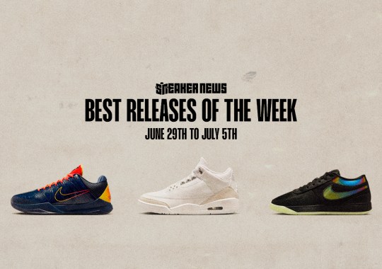 Kobe 5 “Caitlin Clark,” Jordan 3 “Pure Money,” And This Week’s Best Releases