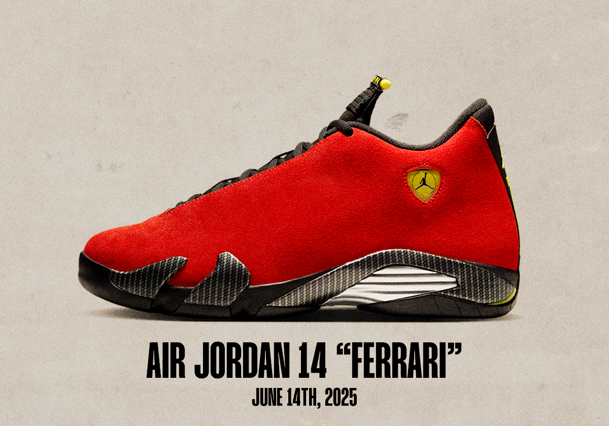 Sneaker Releases June 8 June 14 2025 Air Jordan 14 Ferrari