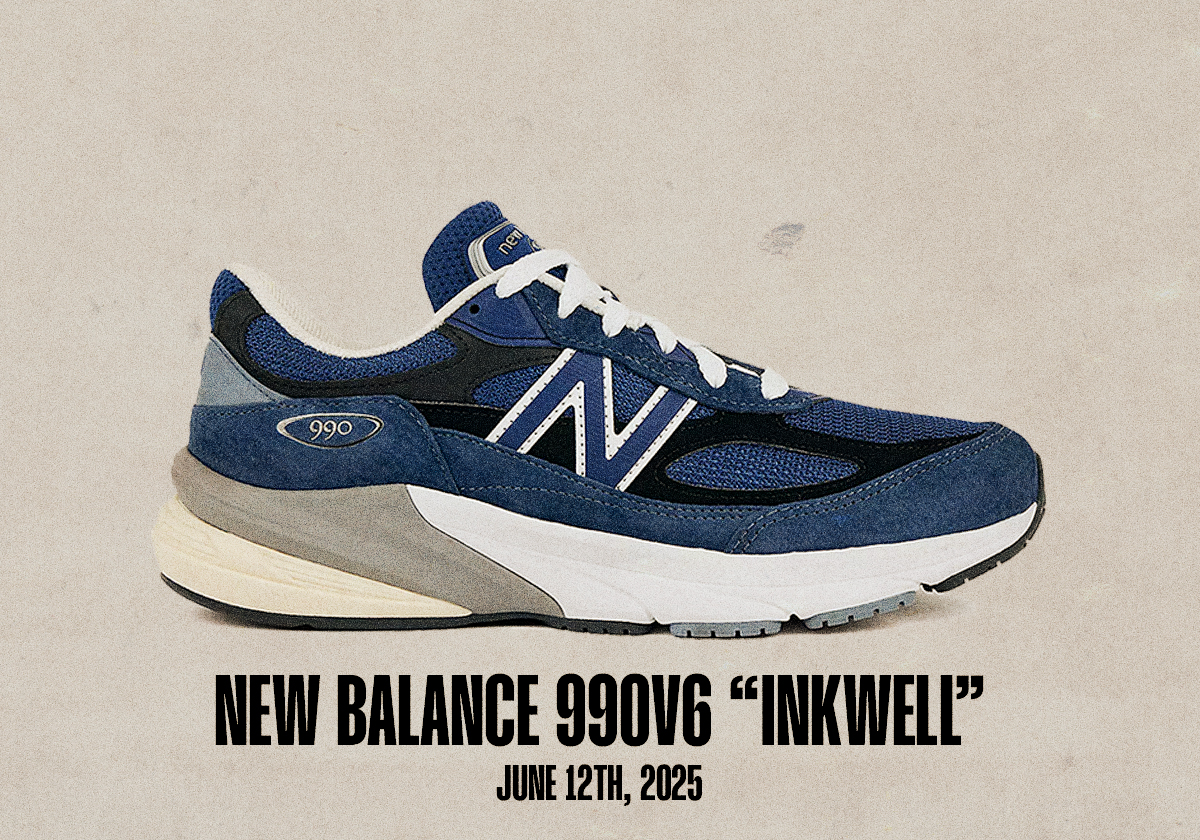 Sneaker Releases June 8 June 14 2025 New Balance 990v6 Inkwell