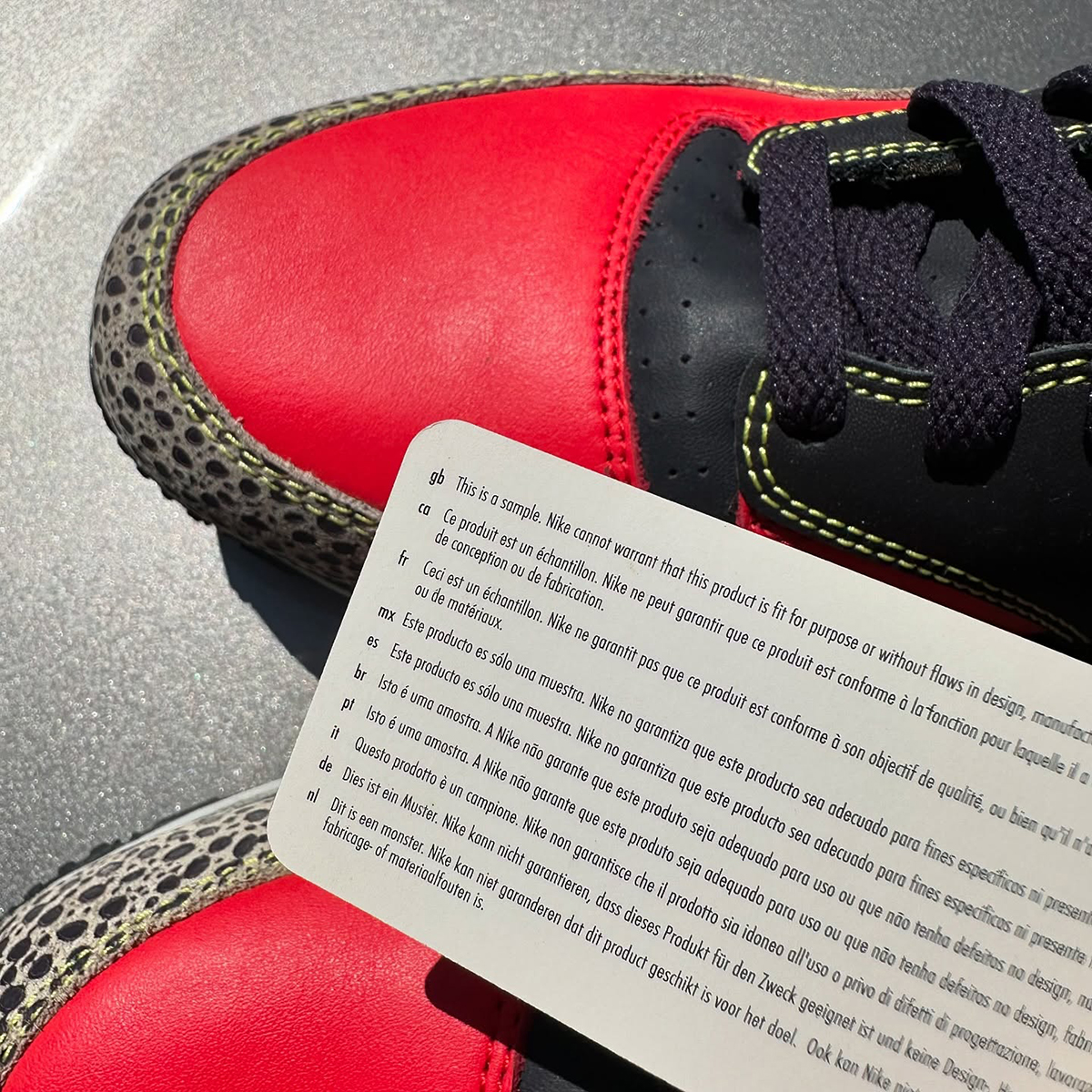 Spike Lee Nike Air Safari Sample 6