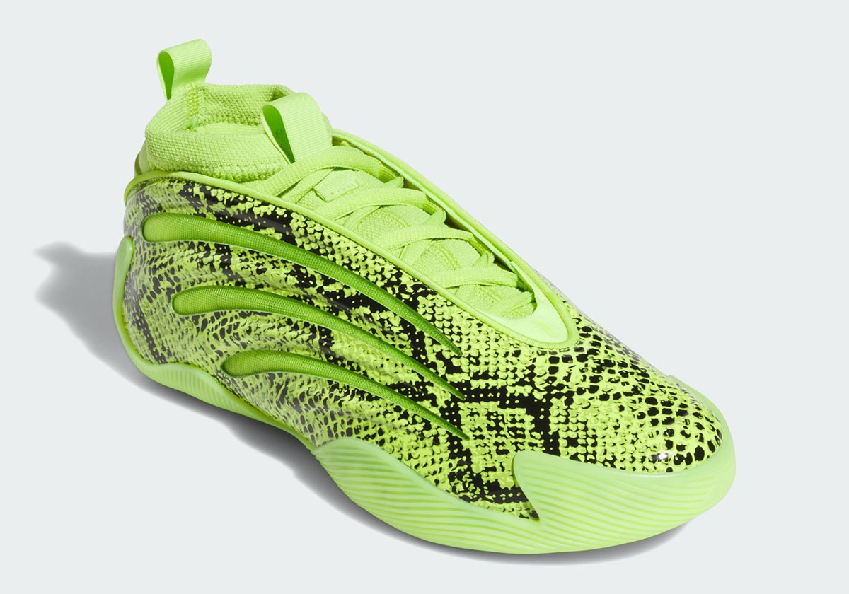 The adidas Harden Vol. 9 Goes Neon "Snakeskin"