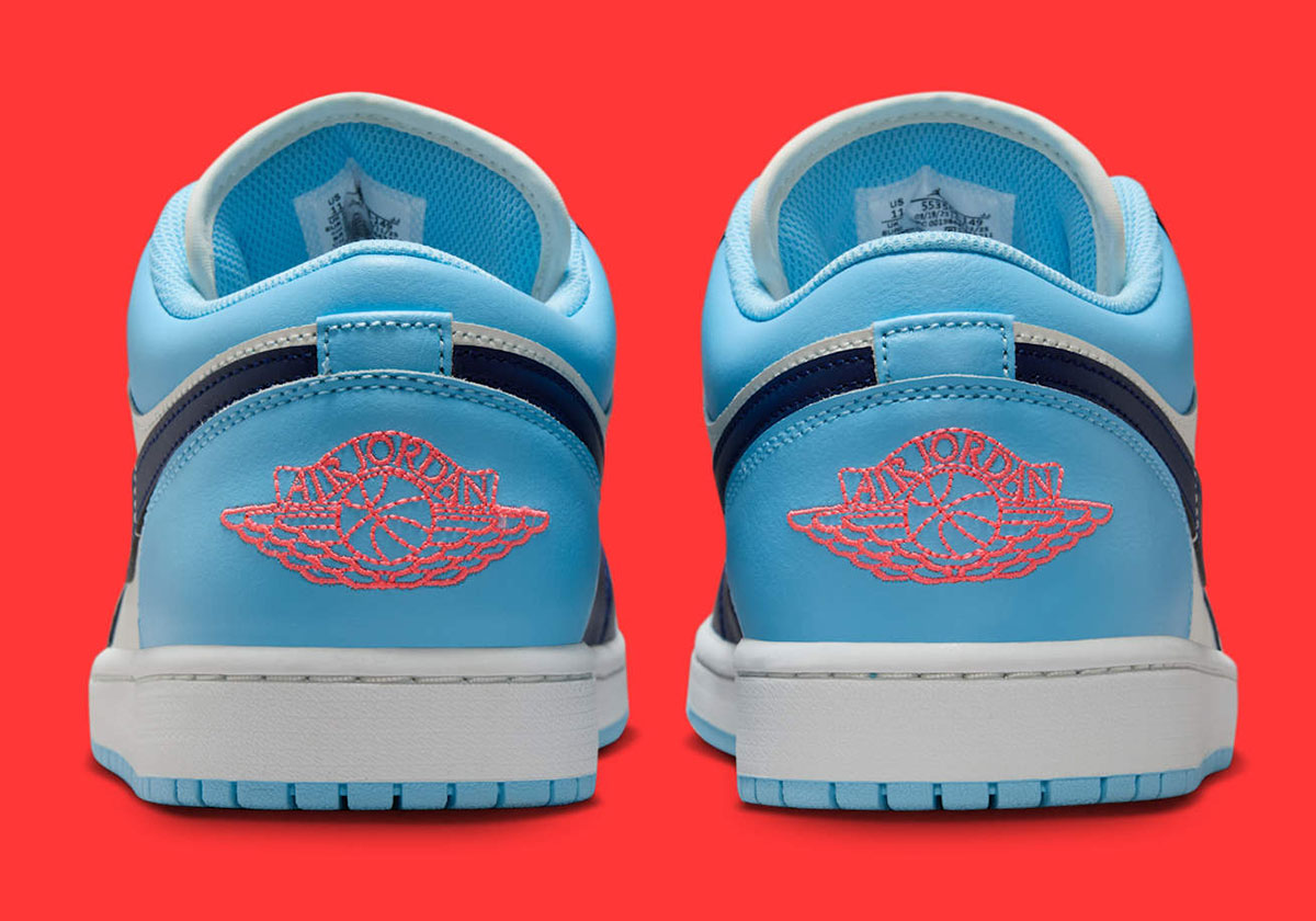 Air Jordan 1 Low Sail Blue Chill Hot Lava Blue Void 553558 149 2