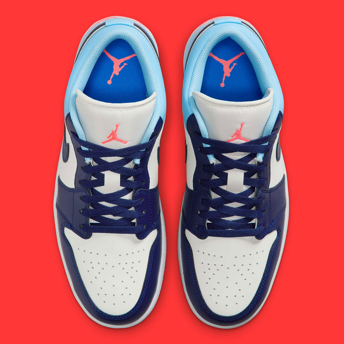 Air Jordan 1 Low Sail Blue Chill Hot Lava Blue Void 553558 149 7