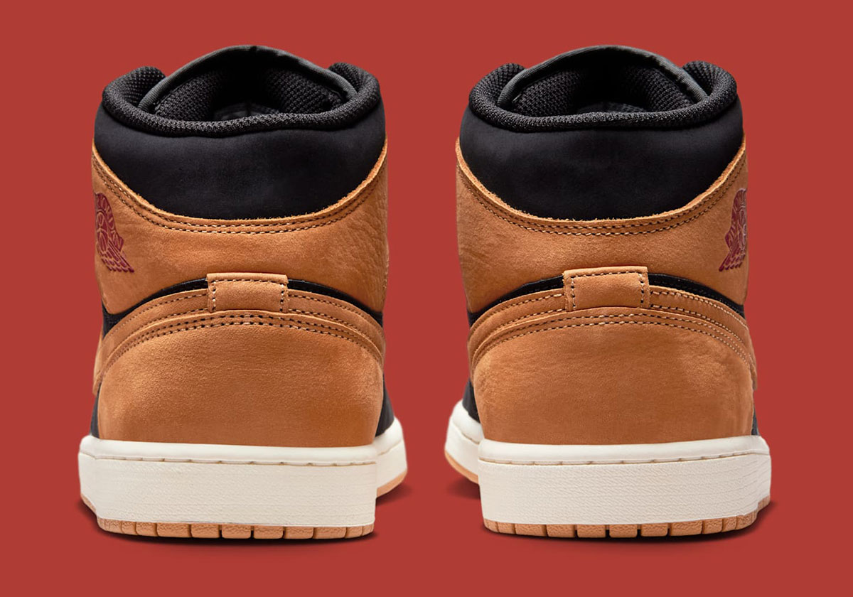 Air Jordan 1 Mid Black Flax Hv4091 002 1