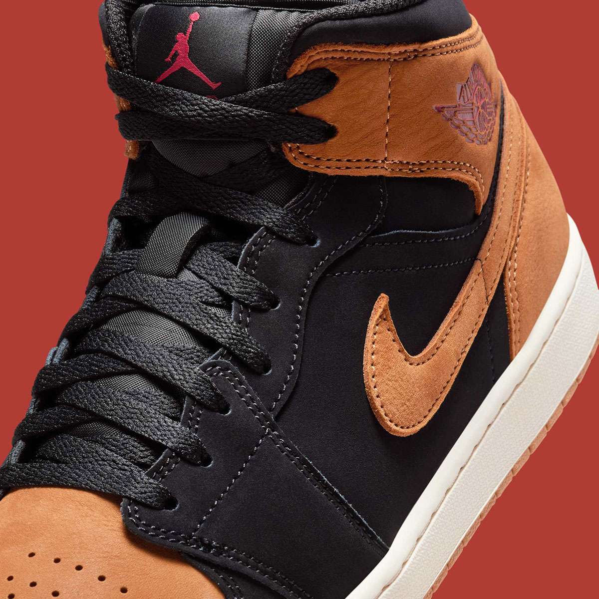 Air Jordan 1 Mid Black Flax Hv4091 002 4