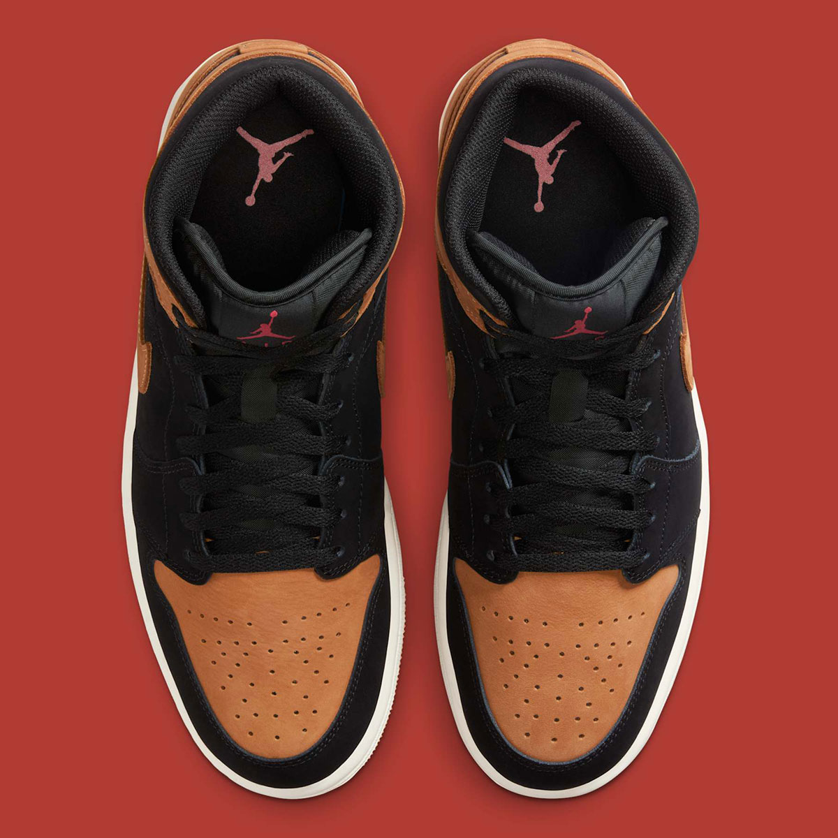 Air Jordan 1 Mid Black Flax Hv4091 002 5