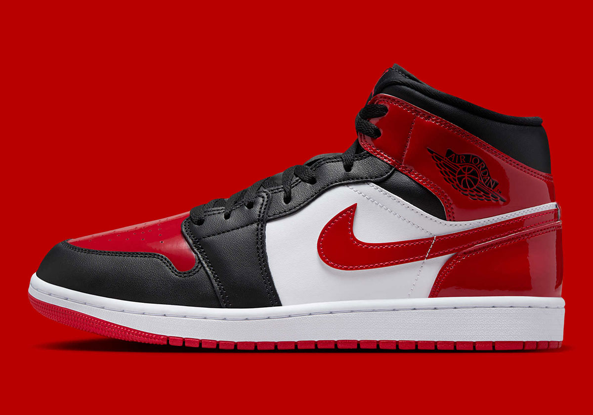 Air Jordan 1 Mid Black Varsity Red White Hv4091 006 6