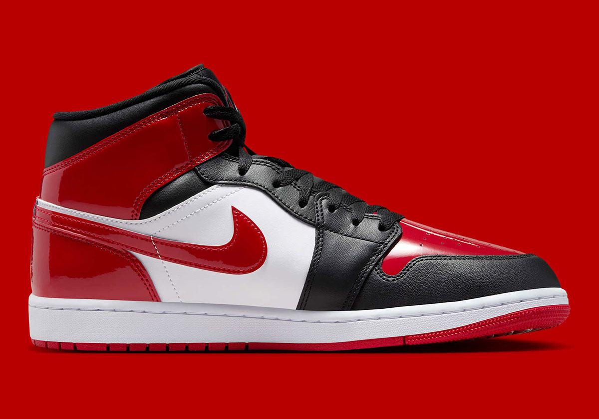 Air Jordan 1 Mid Black Varsity Red White Hv4091 006 7