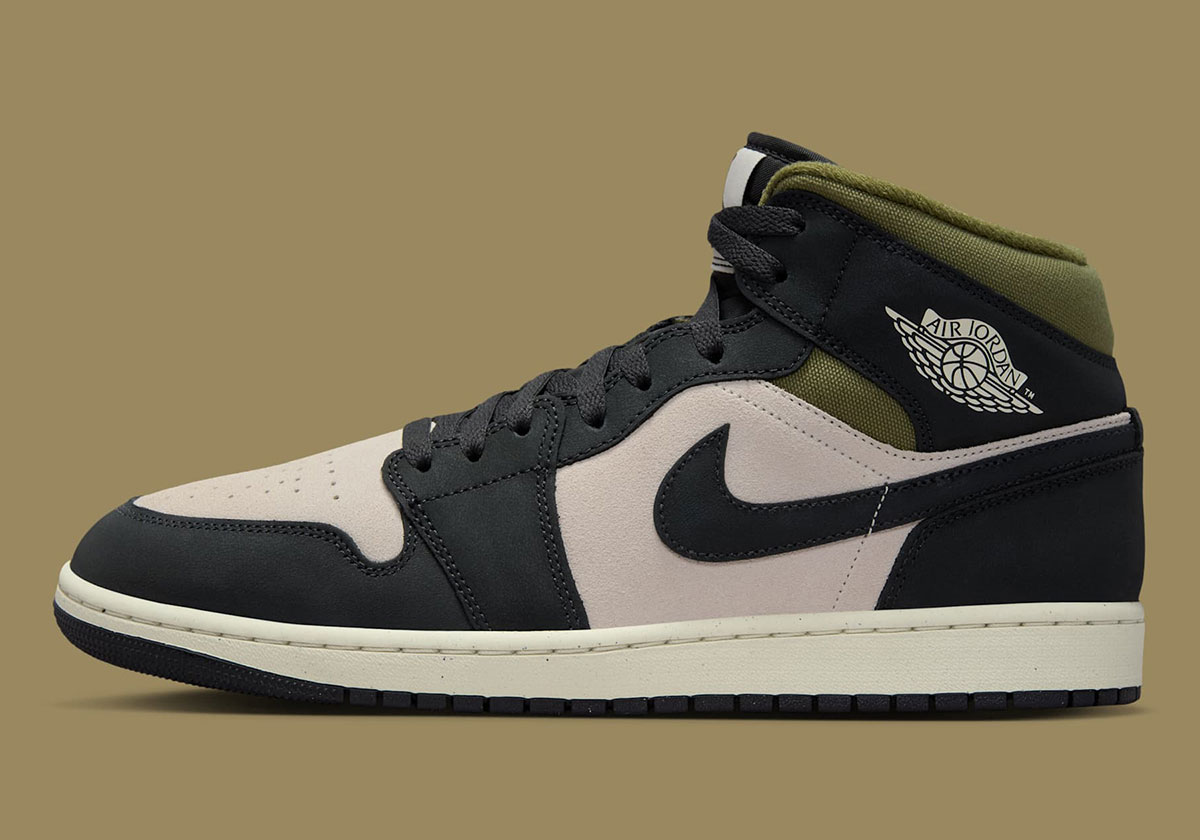 Air Jordan 1 Mid Light Orewood Brown Off Noir Medium Olive Sail Hv4091 102 6
