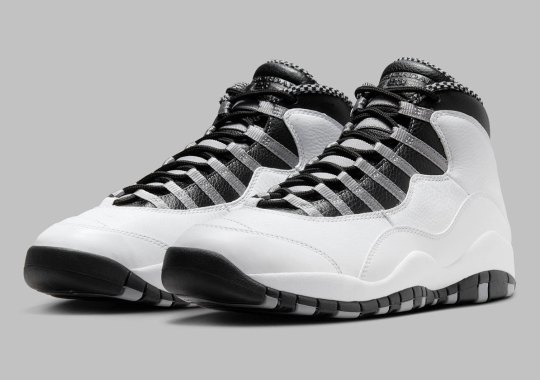 Official Images Of The Air Jordan 10 “Steel”