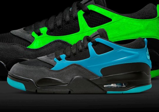 Air Jordan 4 RM “Gamma Blue” Glows In The Dark
