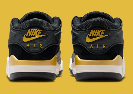 Leather And Suede Trade Places On This Jordan 4 RM