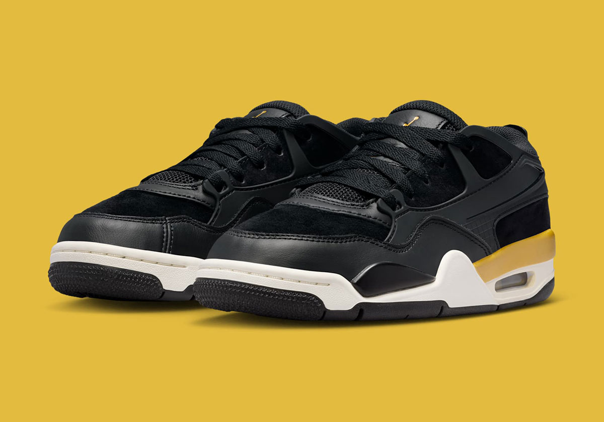 Air Jordan 4 Rm Gs Black Gold White Im6033 010 7