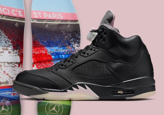 Official Images Of The Paris Saint-Germain x Air Jordan 5