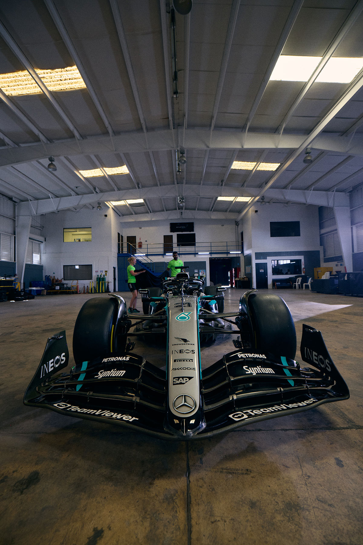 Bad Bunny Mercedes Amg Petronas Announcement 3