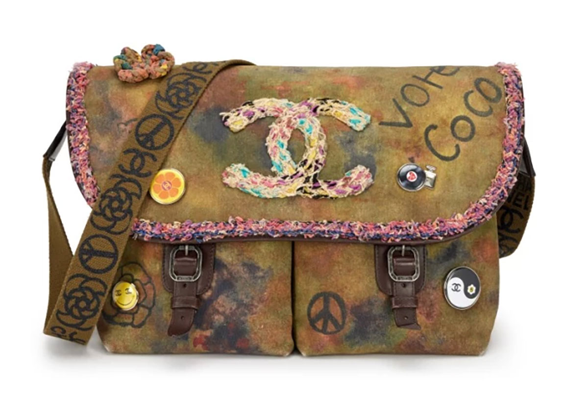 Chanel Graffiti Messenger Bag