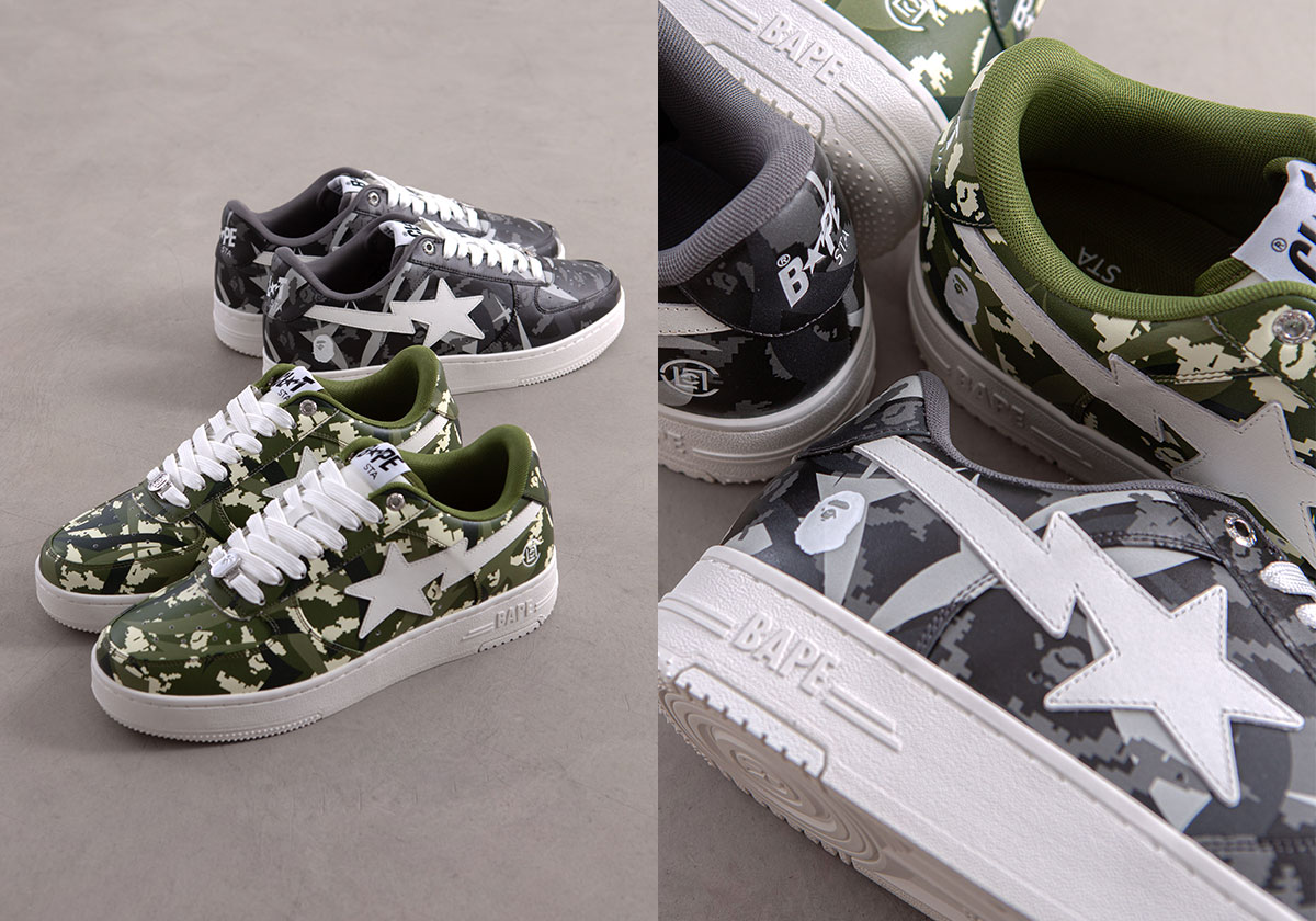 BAPE and CLOT Collide Patterns On Bape Sta Collection