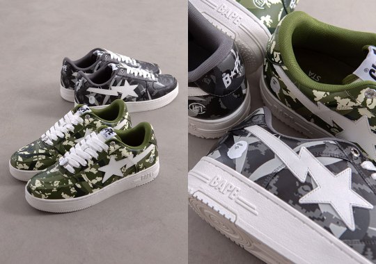 BAPE and CLOT Collide Patterns On Bape Sta Collection