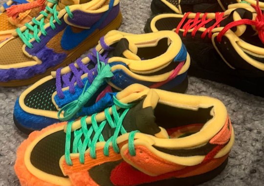More Images Of The Cactus Plant Flea Market x Nike Swamp Sponge Dunks