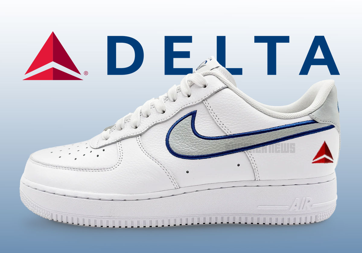 Delta Airlines Celebrates Centennial With Nike Air Force 1 Low Collaboration