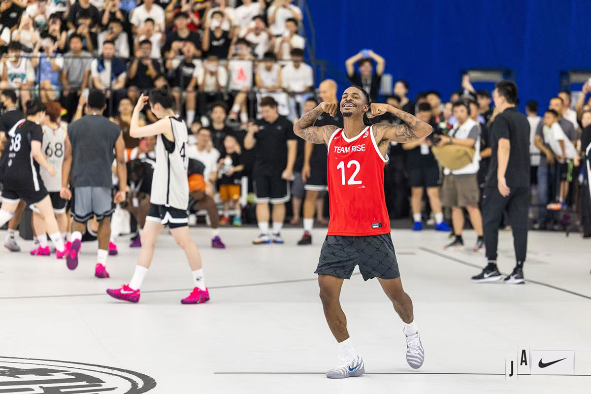 Ja Morant Nike Make Them Watch China Tour 14