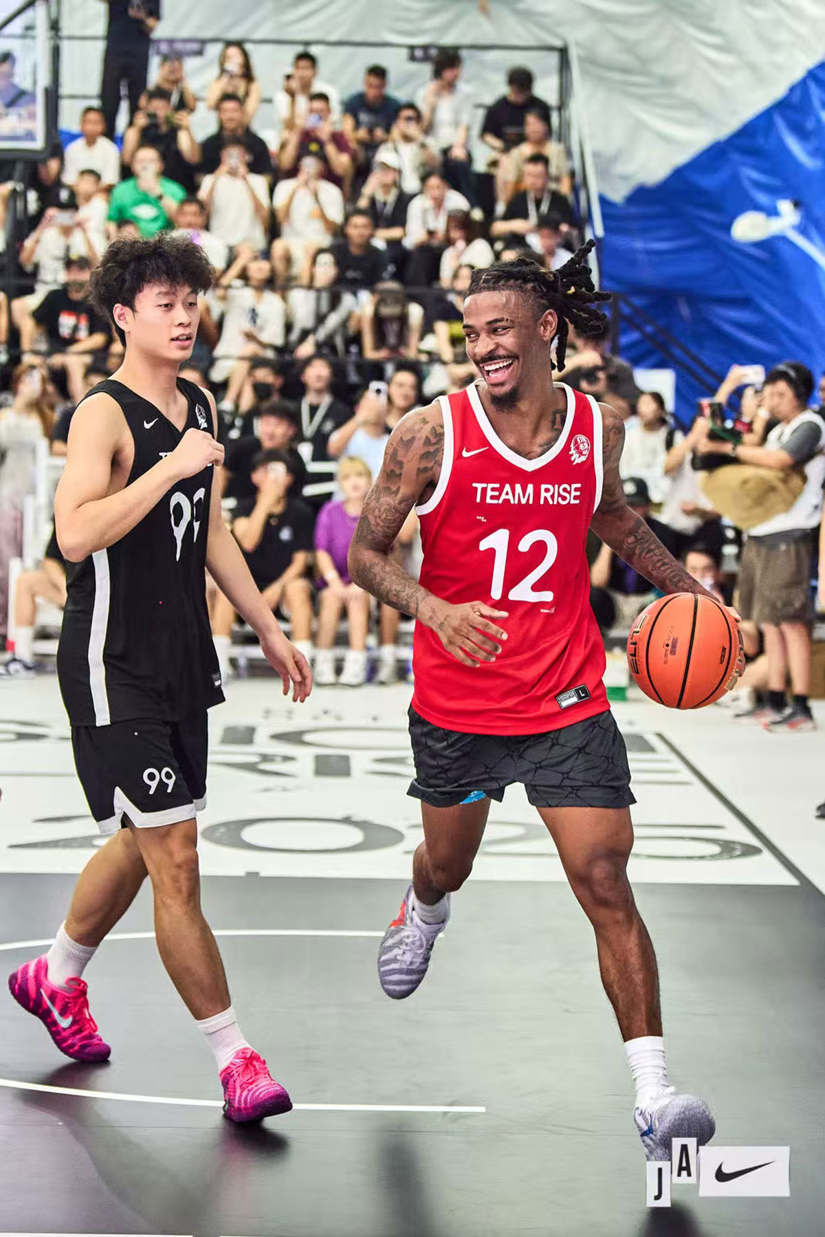 Ja Morant Nike Make Them Watch China Tour 16