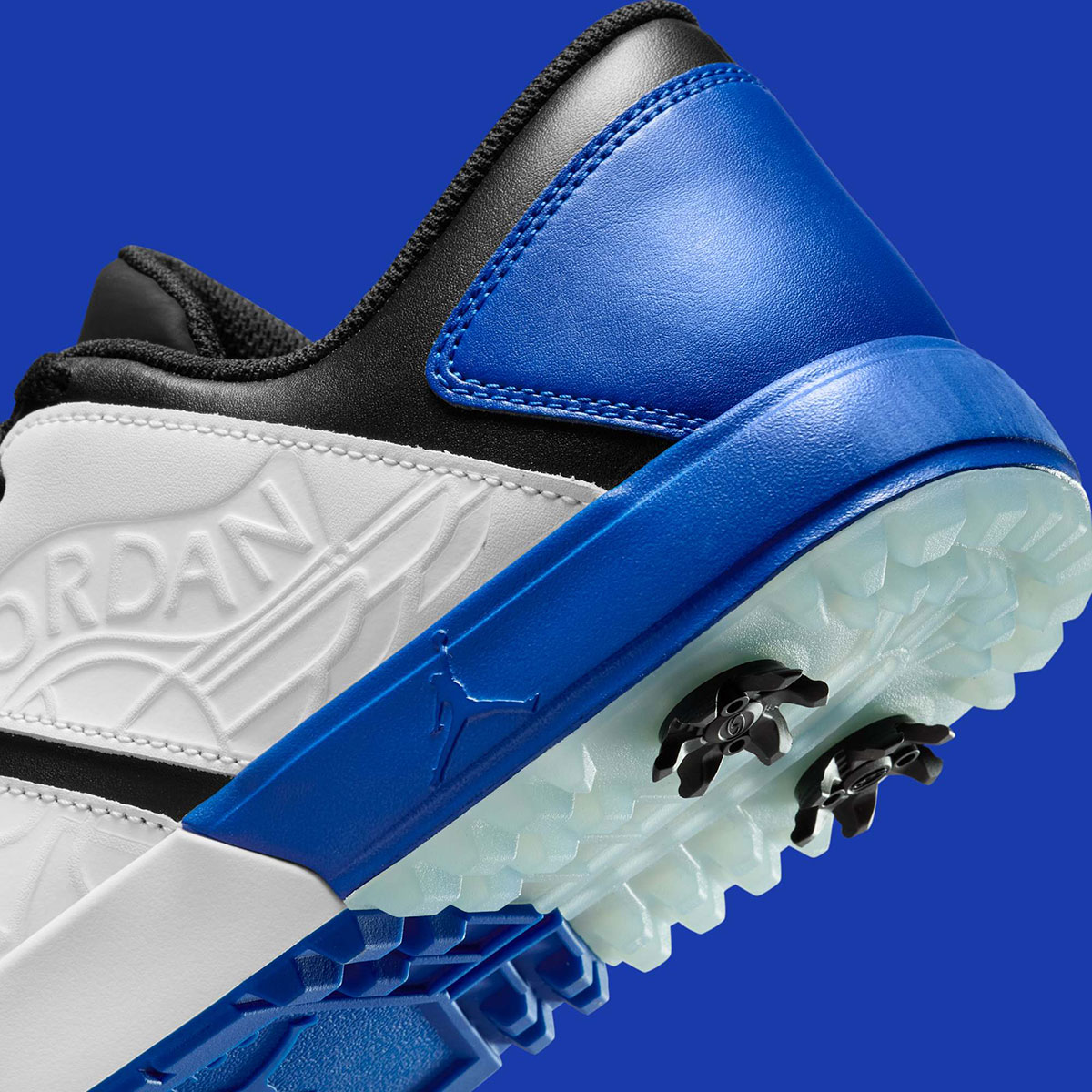 Jordan Nu Retro 1 Golf Black White Sport Royal Fz4153 004 2