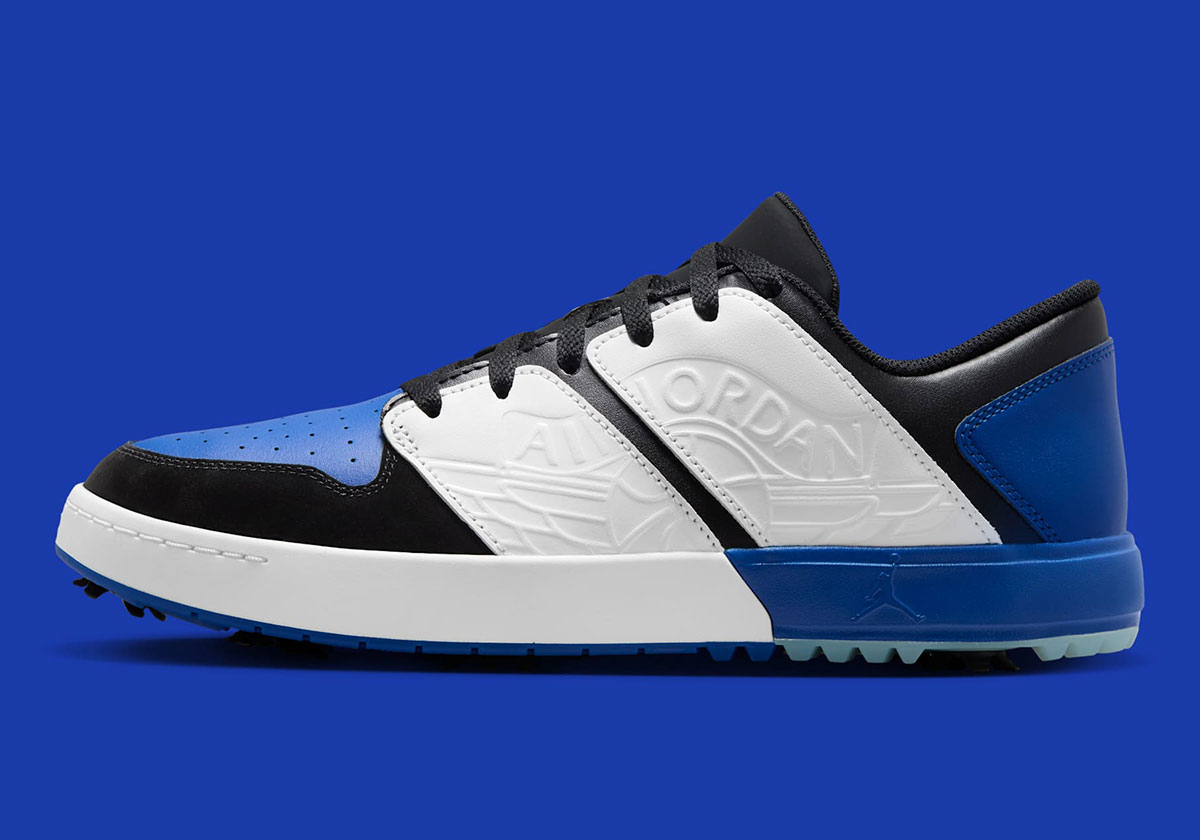 Jordan Nu Retro 1 Golf Black White Sport Royal Fz4153 004 4