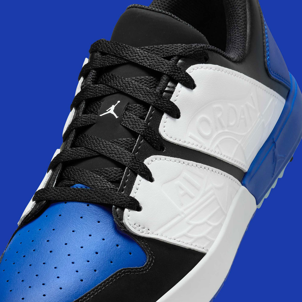 Jordan Nu Retro 1 Golf Black White Sport Royal Fz4153 004 5